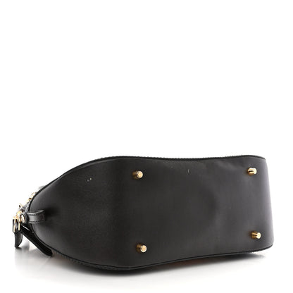 Burberry Haymarket Check Small Orchard Bowling Bag Chocolate 4 of 14