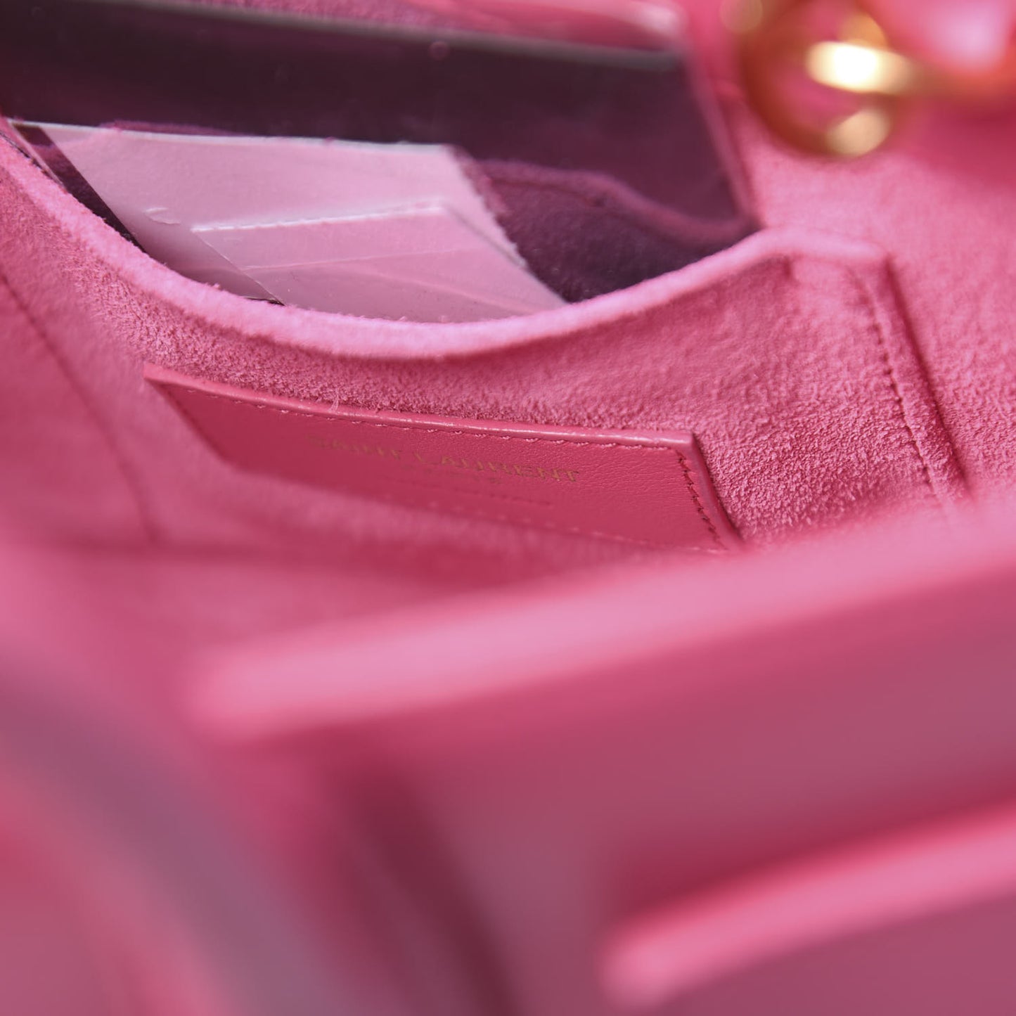 Calfskin Nano Sac De Jour Rose Clair