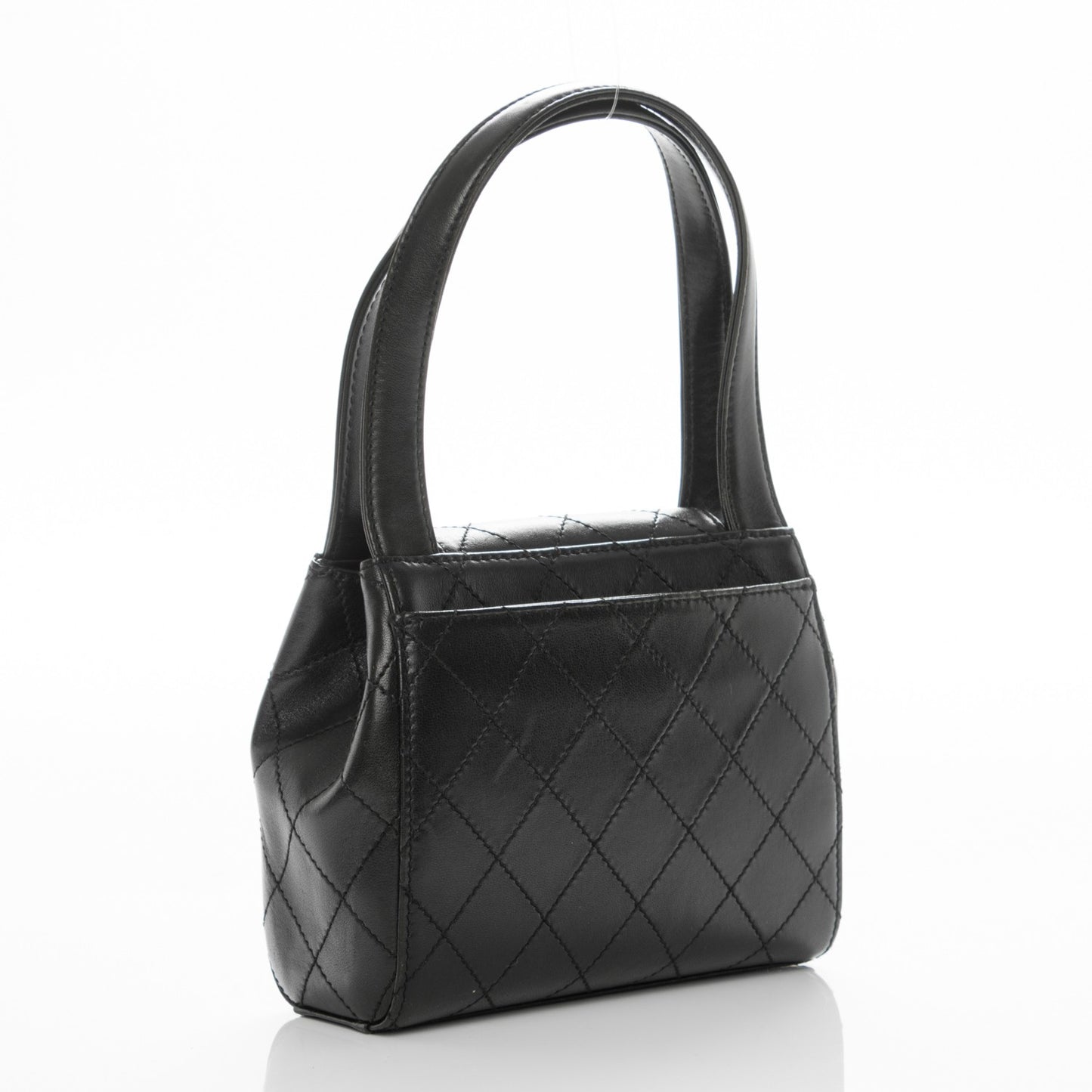 Lambskin Evening Bag Black