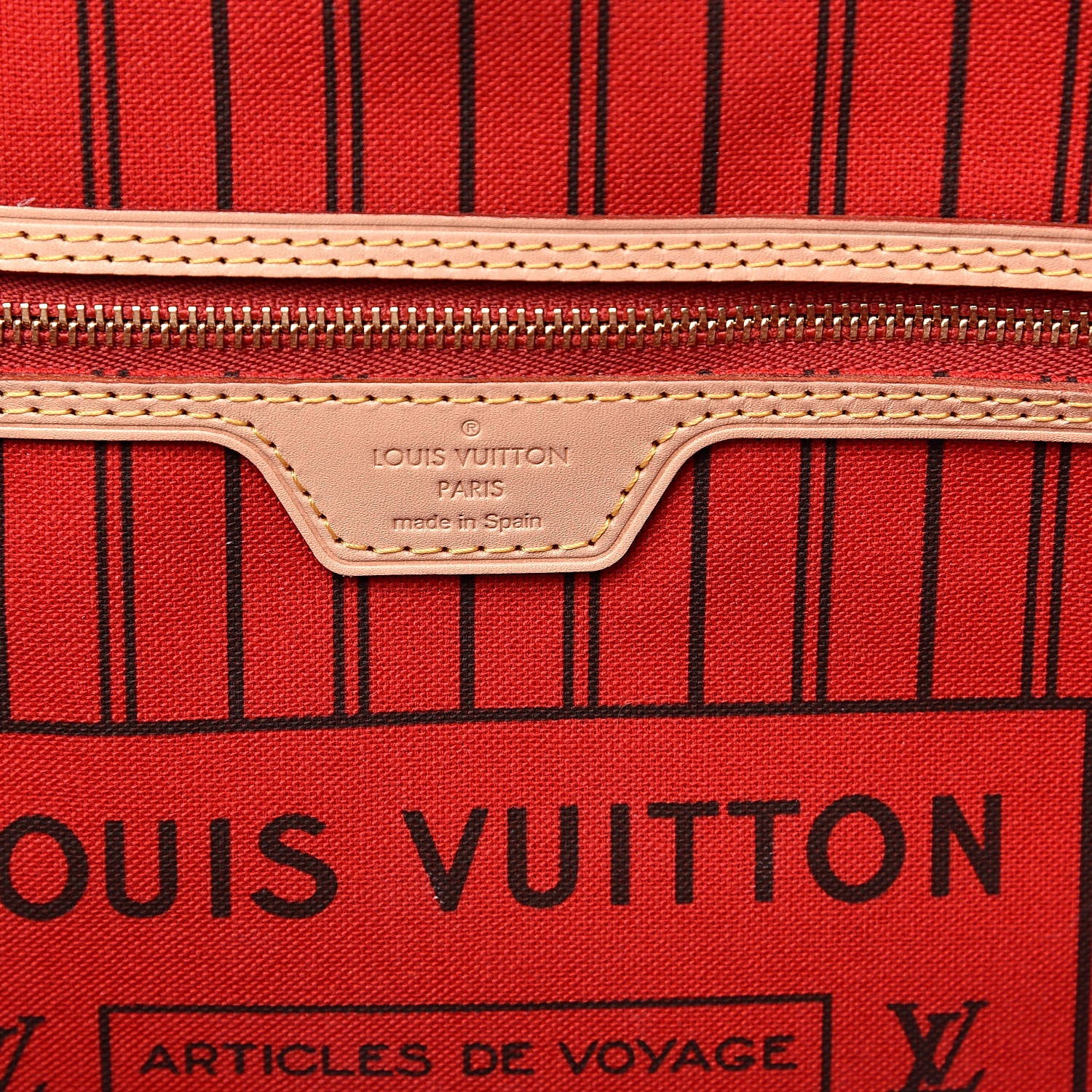 Louis Vuitton Monogram Neo Neverfull MM Cherry 6 of 10
