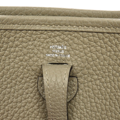 Hermes Taurillon Clemence Amazone Evelyne TPM Sauge 6 of 9