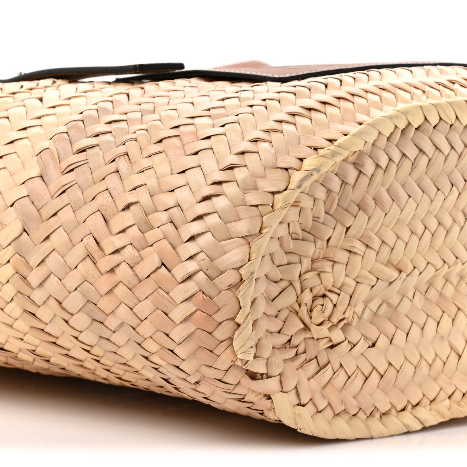 Loewe Raffia Basket Tote Bag Natural Tan 10 of 10