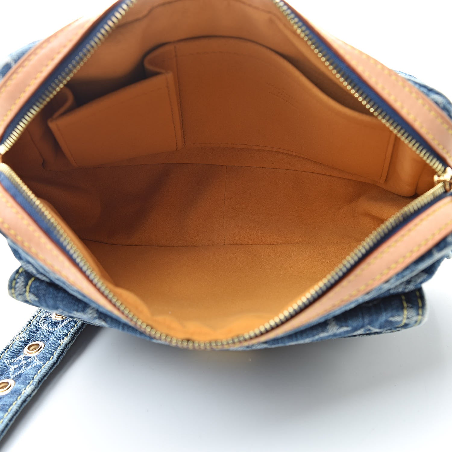 Louis Vuitton Monogram Denim Bum Bag Blue 5 of 10