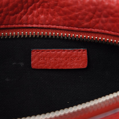 Burberry Mega Check Small Farley Crossbody Clutch Bag Cadmium 6 of 11