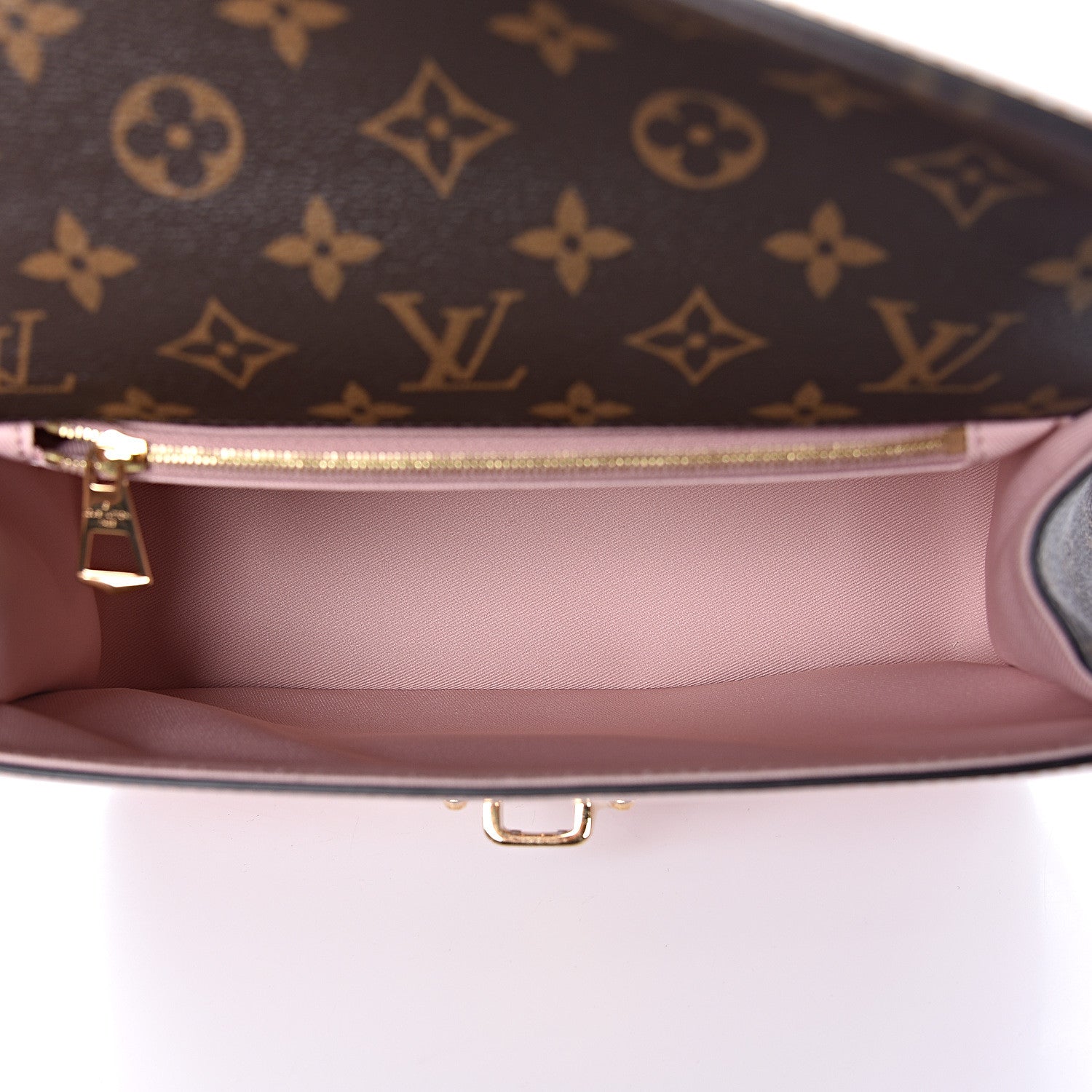 Louis Vuitton Patent Calfskin Monogram Cherrywood PM Rose Ballerine 5 of 16
