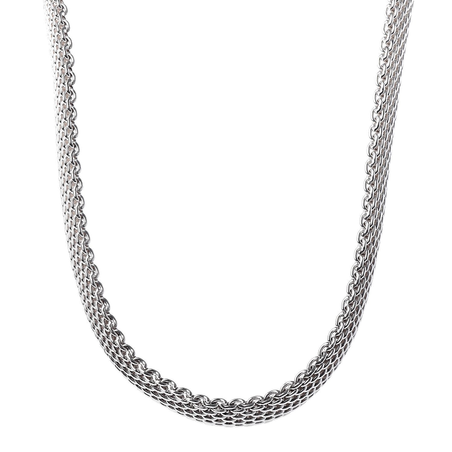 Sterling Silver Somerset Mesh Necklace