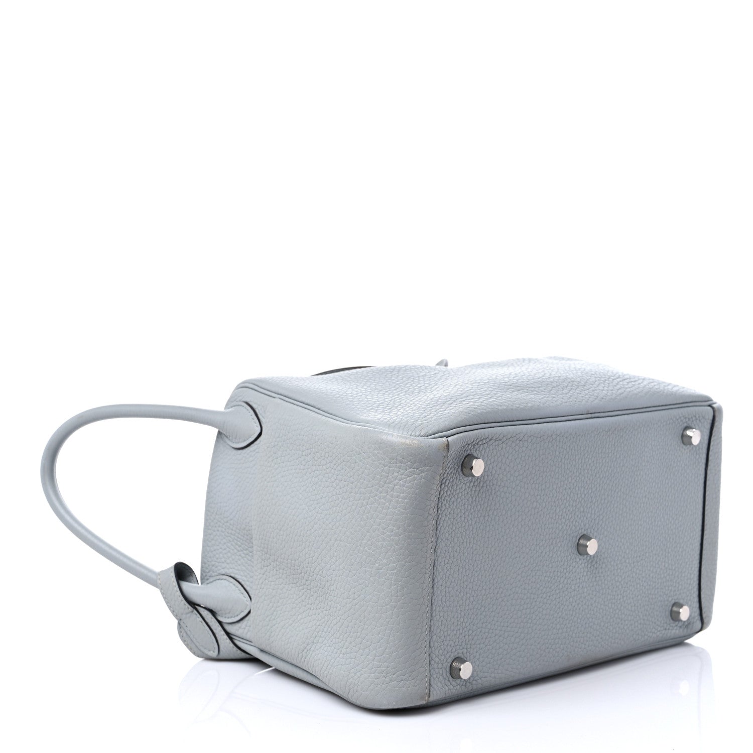 Hermes Taurillon Clemence Lindy 30 Bleu Glacier 3 of 12