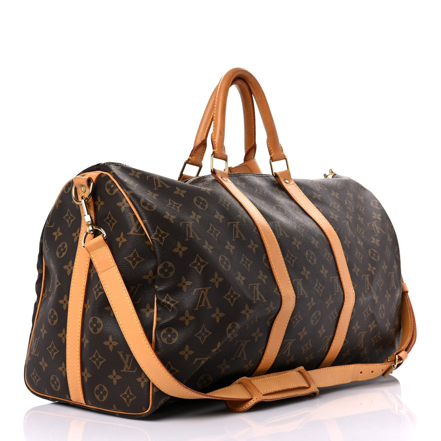 Louis Vuitton Monogram Keepall Bandouliere 50 3 of 32