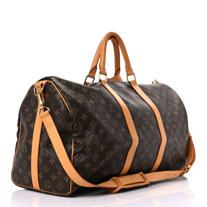 Louis Vuitton Monogram Keepall Bandouliere 50 3 of 32