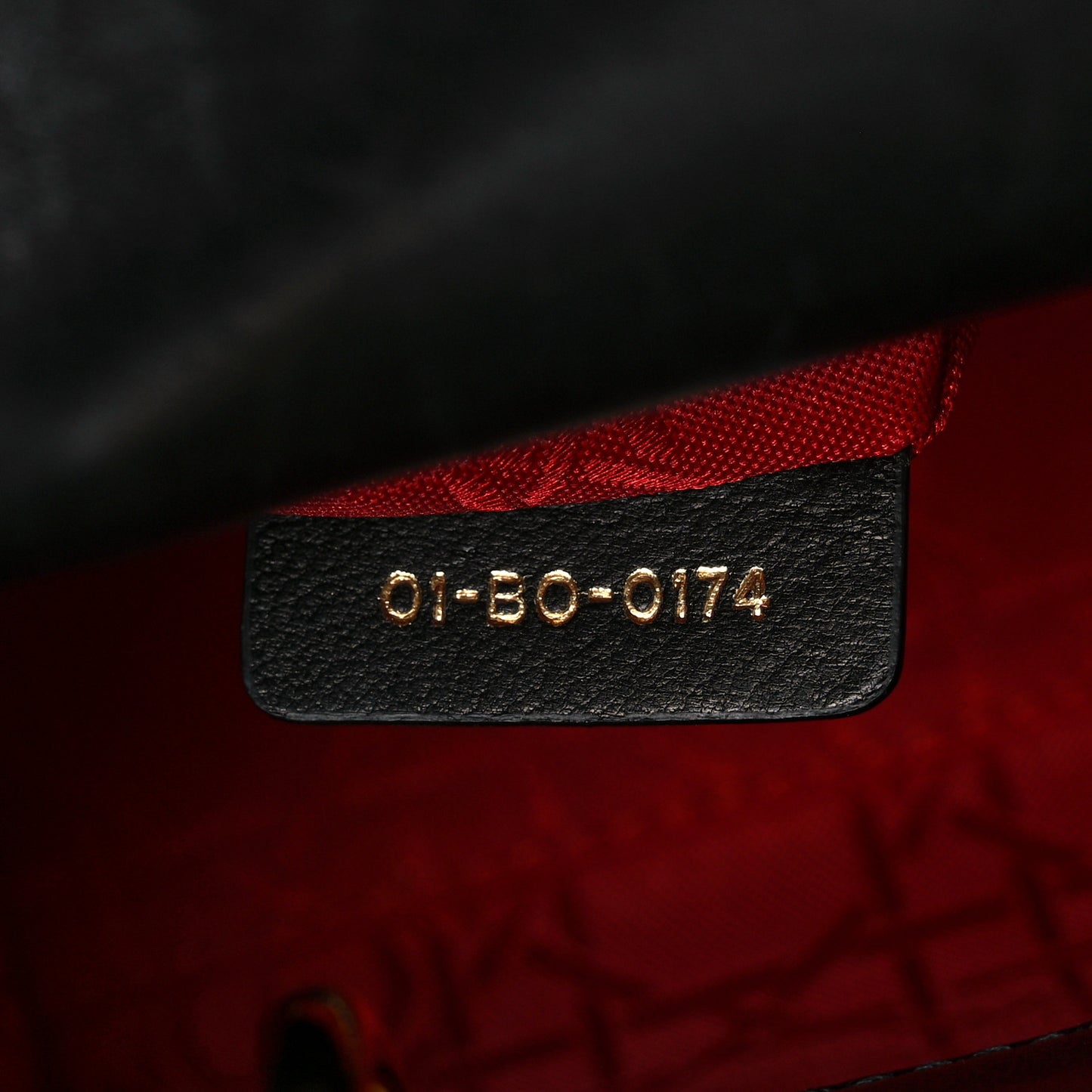 Lambskin Cannage Mini Lady Dior Black