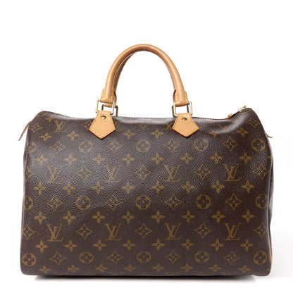 Louis Vuitton Monogram Speedy 35 1 of 16
