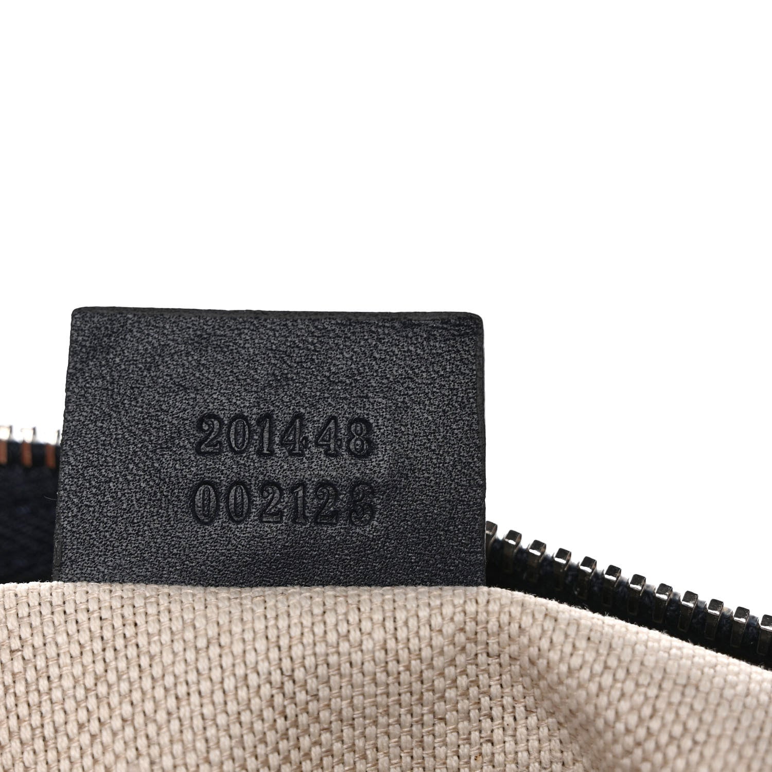 Gucci GG Plus Monogram Selleria Calfskin Medium Messenger Bag Beige Blue 7 of 9