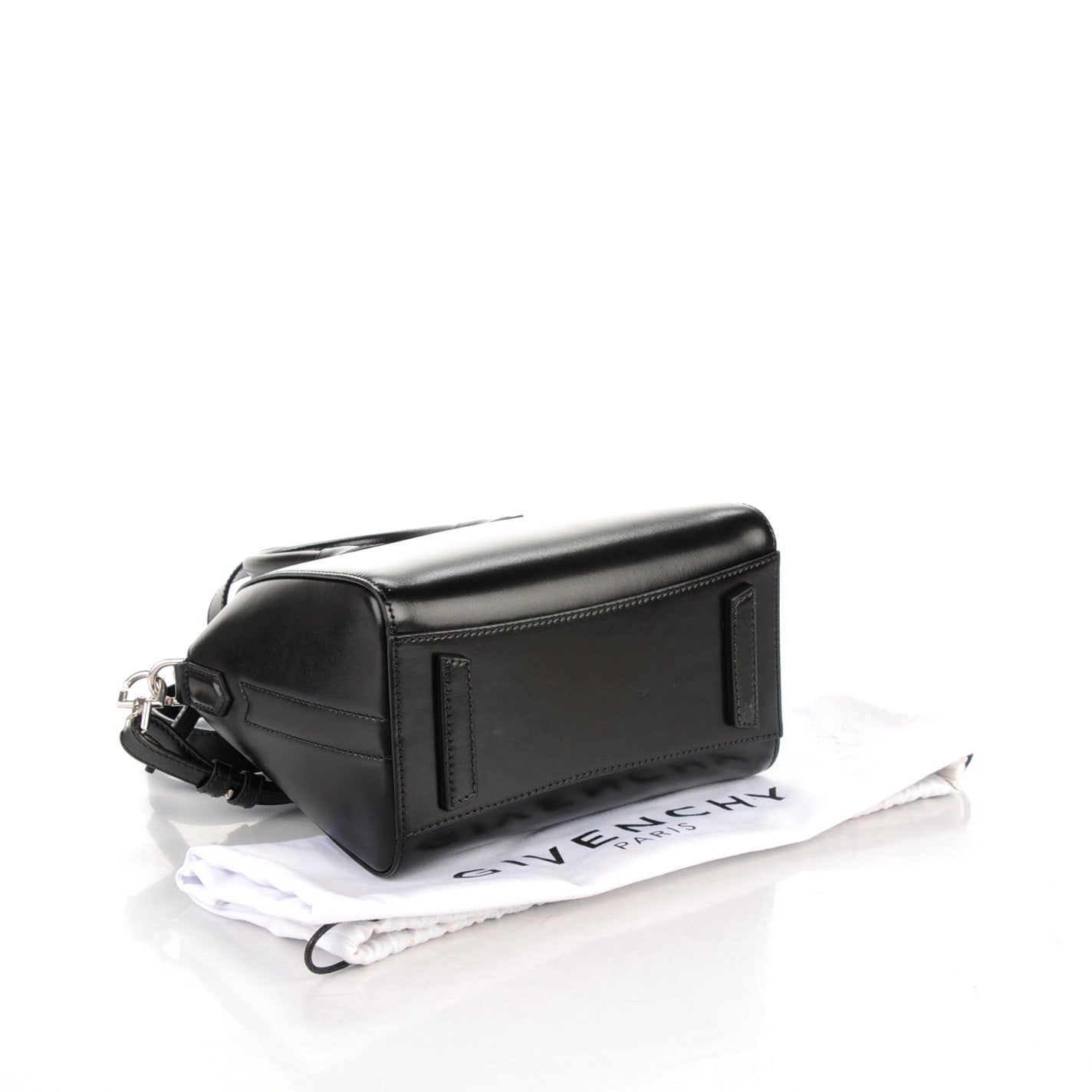 Givenchy Shiny Lord Calfskin Mini Antigona Black 4 of 7