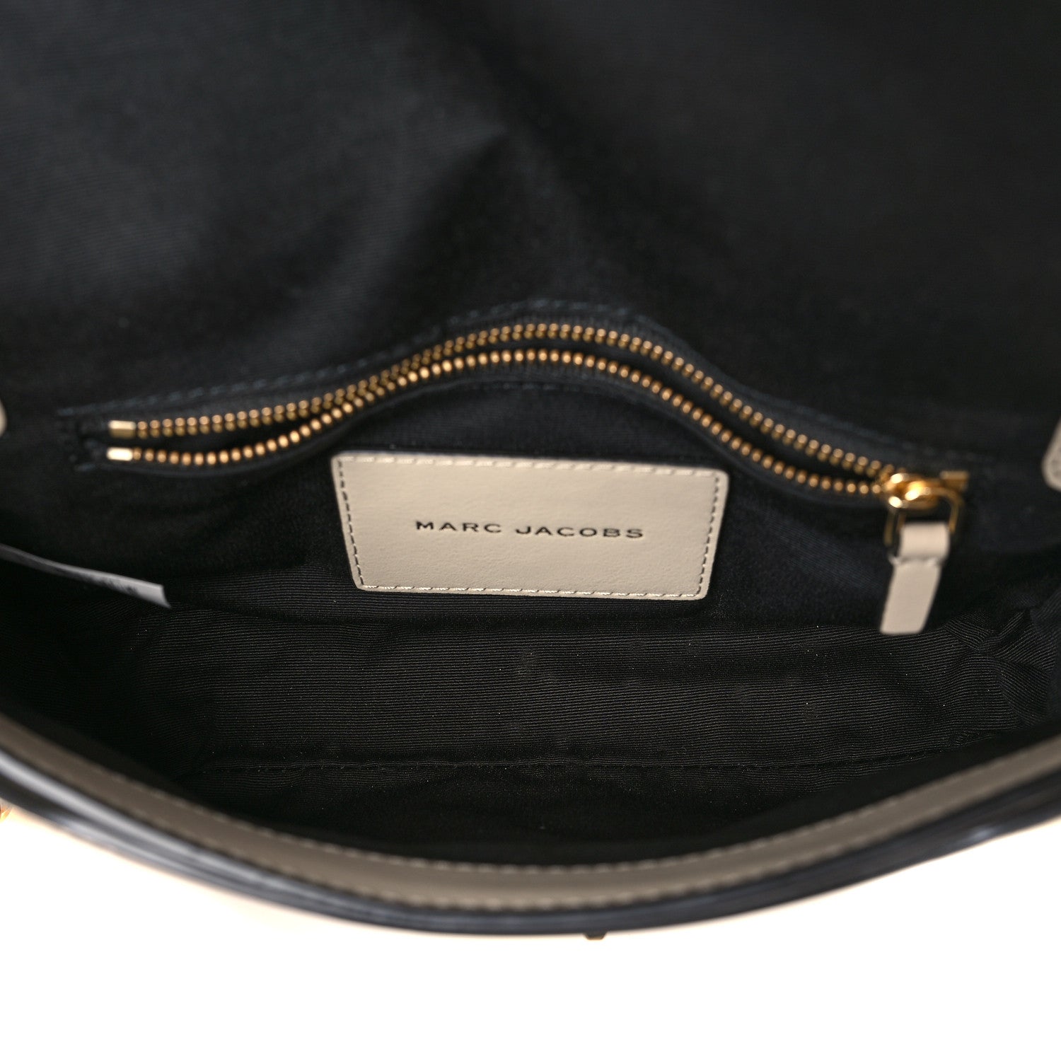 Marc Jacobs Calfskin The J Marc Shoulder Bag Greige Multicolor 5 of 9