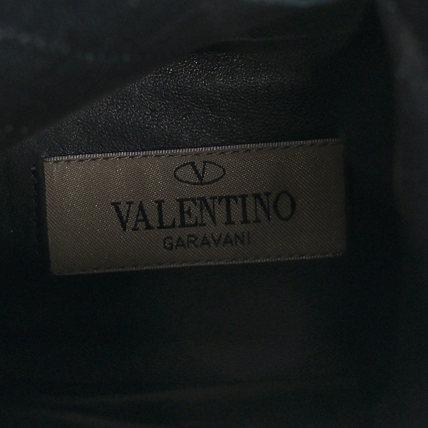 Valentino Garavani Calfskin Rockstud Combat Ankle Boots 37 Black 8 of 9