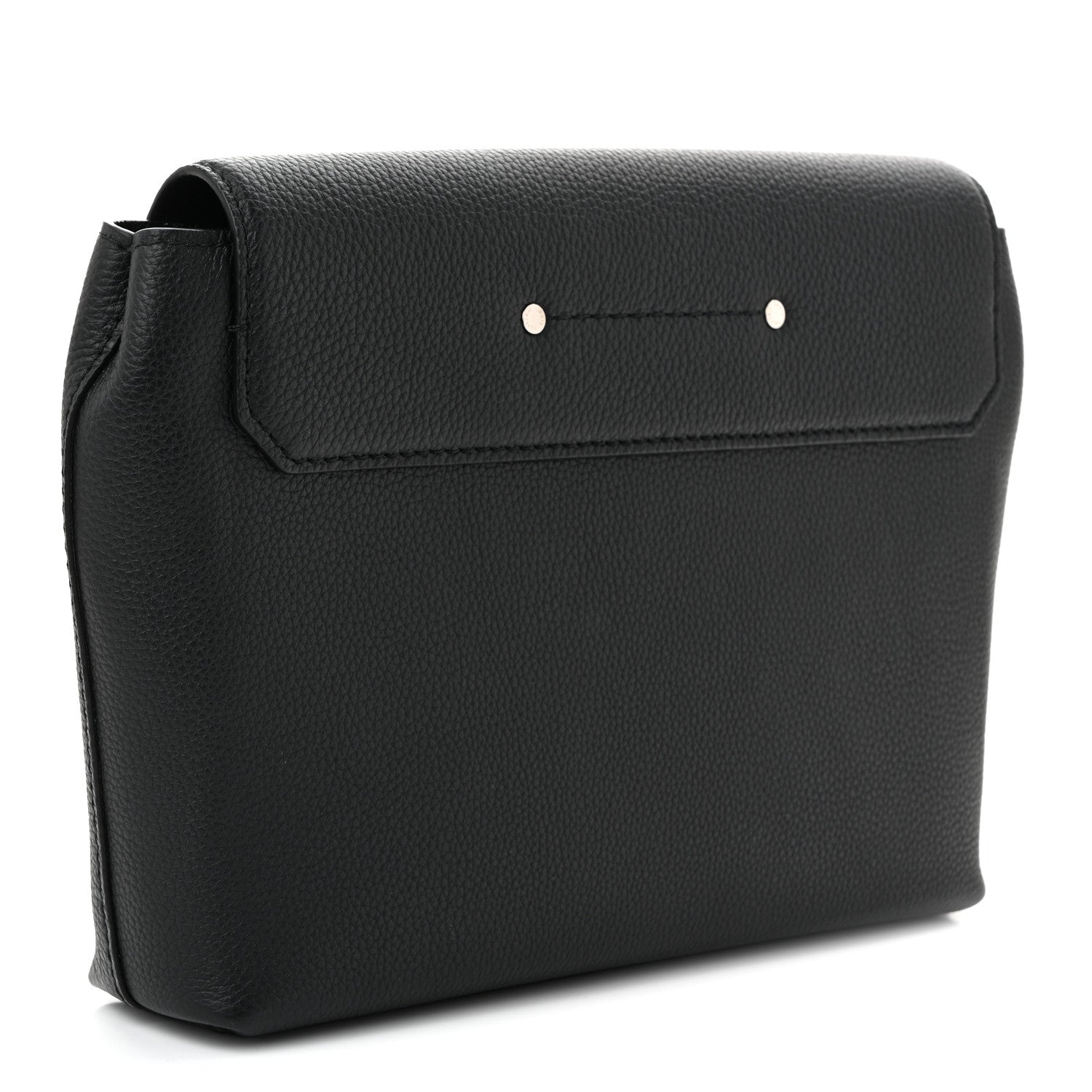 Louis Vuitton Cuir Millesime Georges Pouch Black 3 of 9