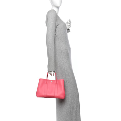 Hermes Epsom Garden Party 30 TPM Rose Azalee 2 of 10