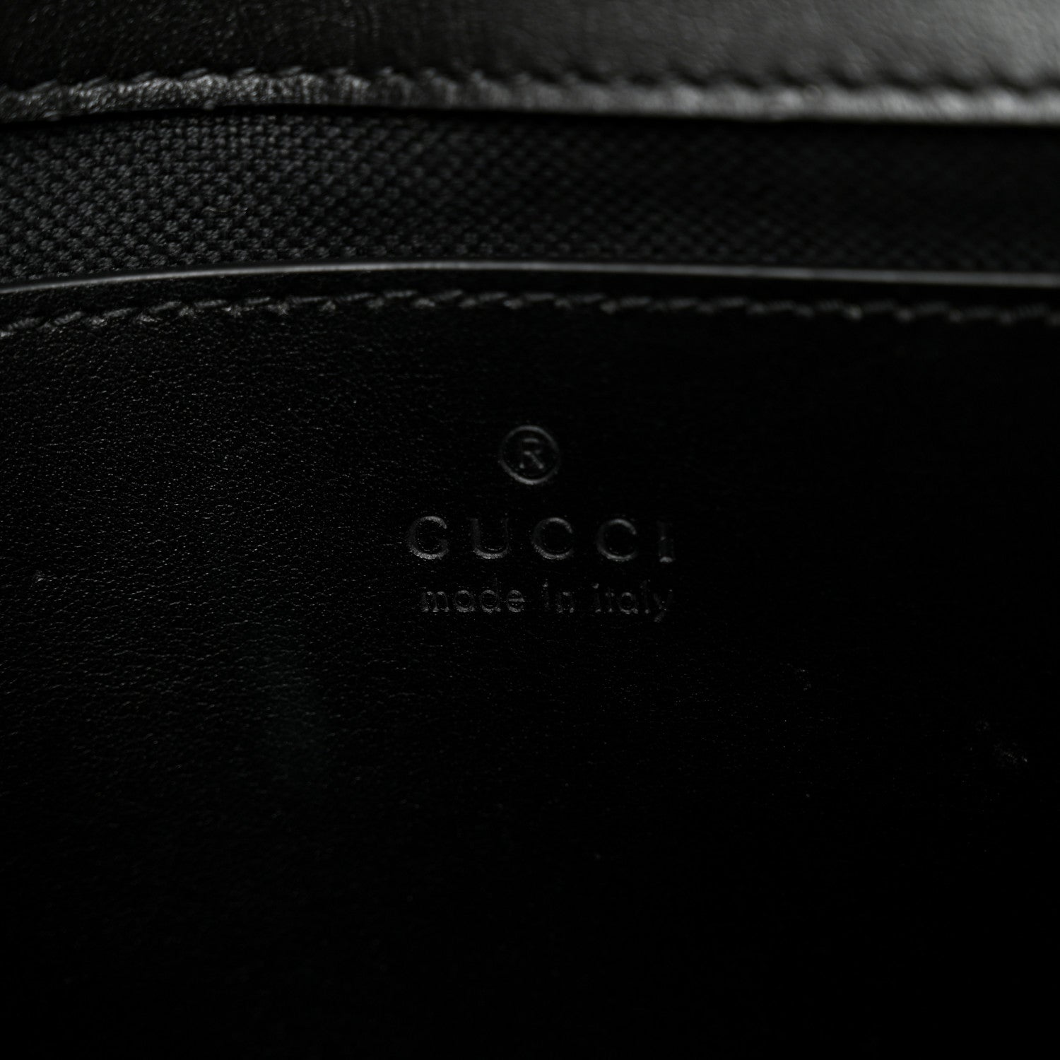 Gucci Calfskin Matelasse Monochrome Mini GG Marmont Shoulder Bag Black 6 of 10