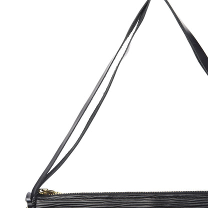 Louis Vuitton Epi Pochette Accessories 24 Black 10 of 11