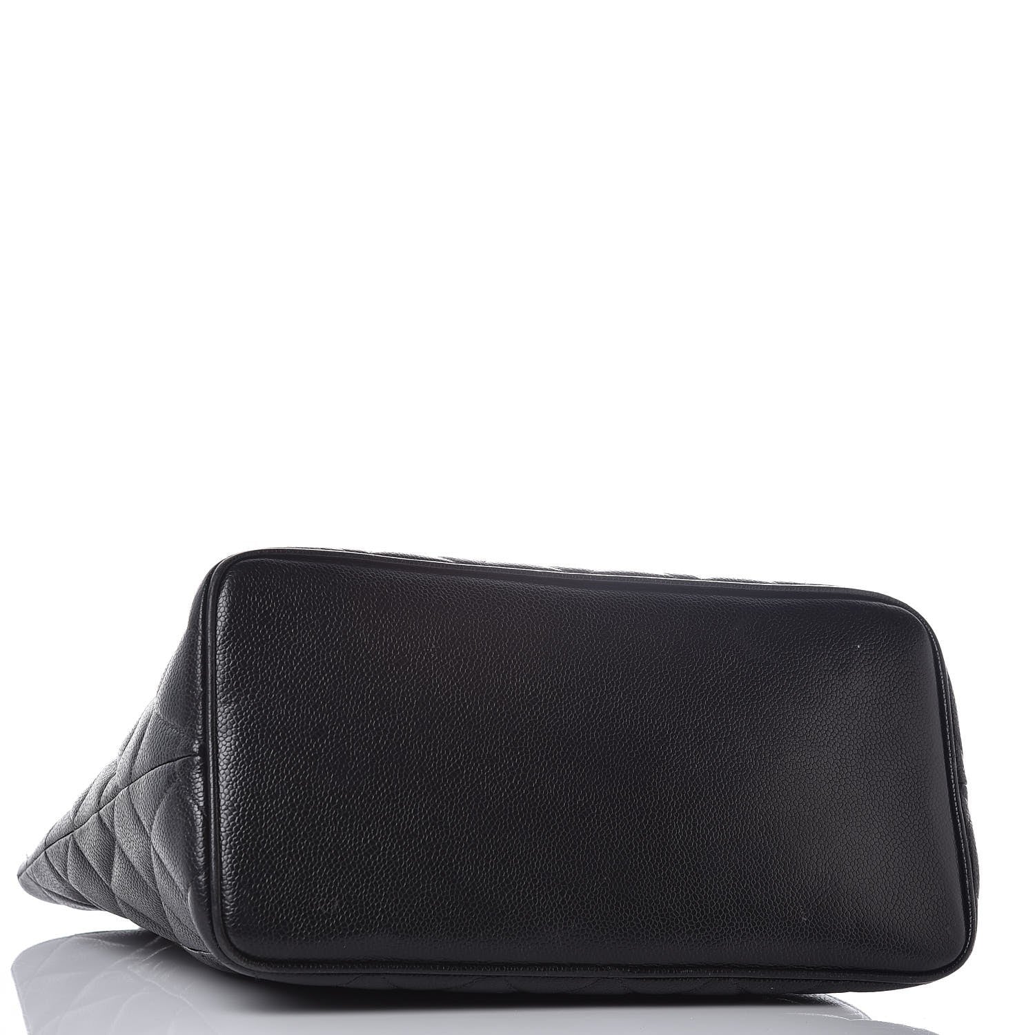 Chanel Caviar Quilted Medallion Tote Black 4 of 17