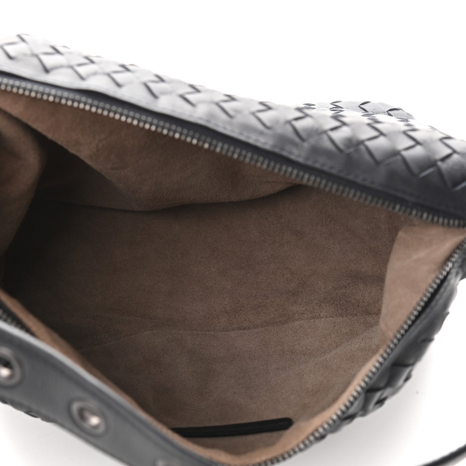 Bottega Veneta Nappa Intrecciato Small Shoulder Bag Black 4 of 8