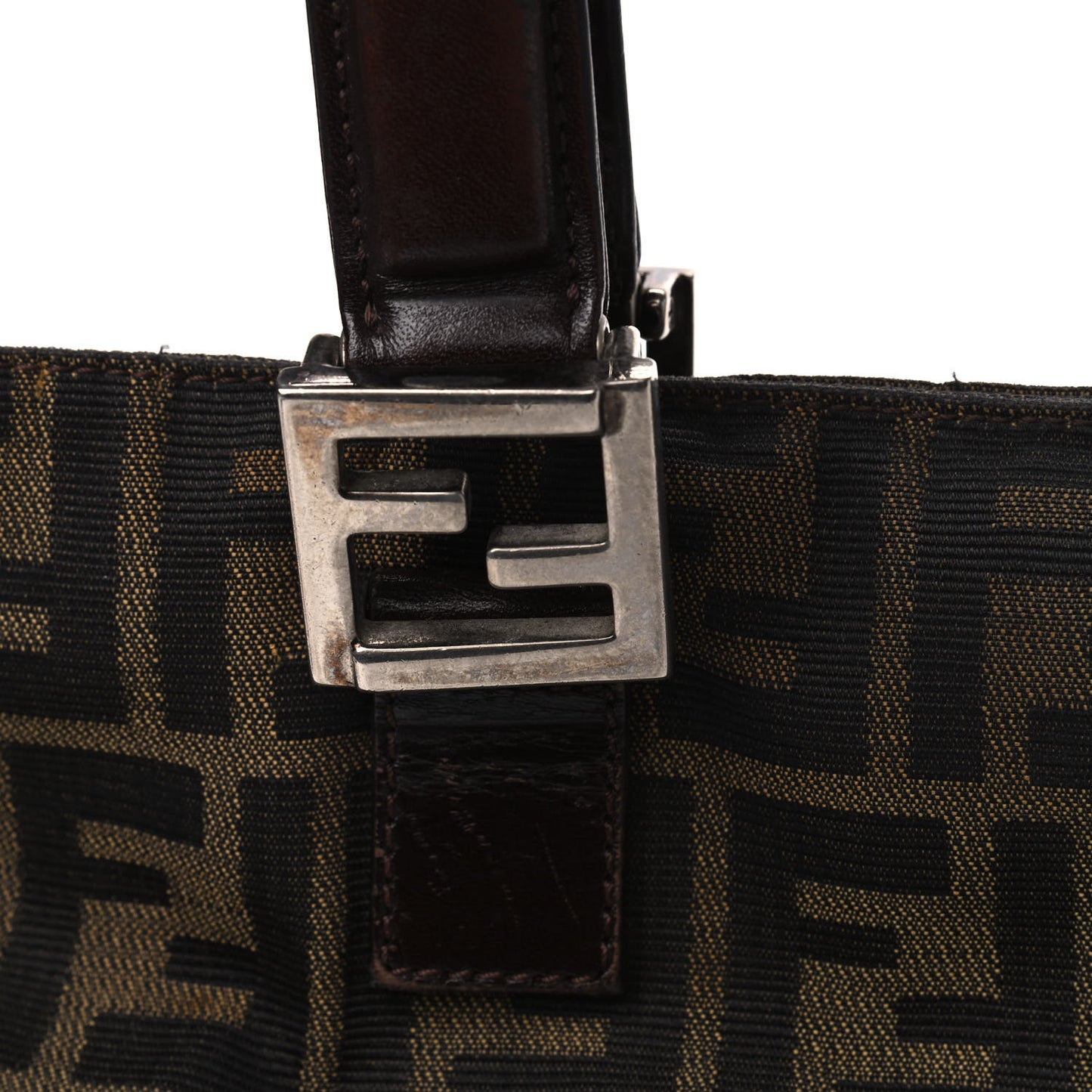 Zucca Top Handle Tote Tobacco