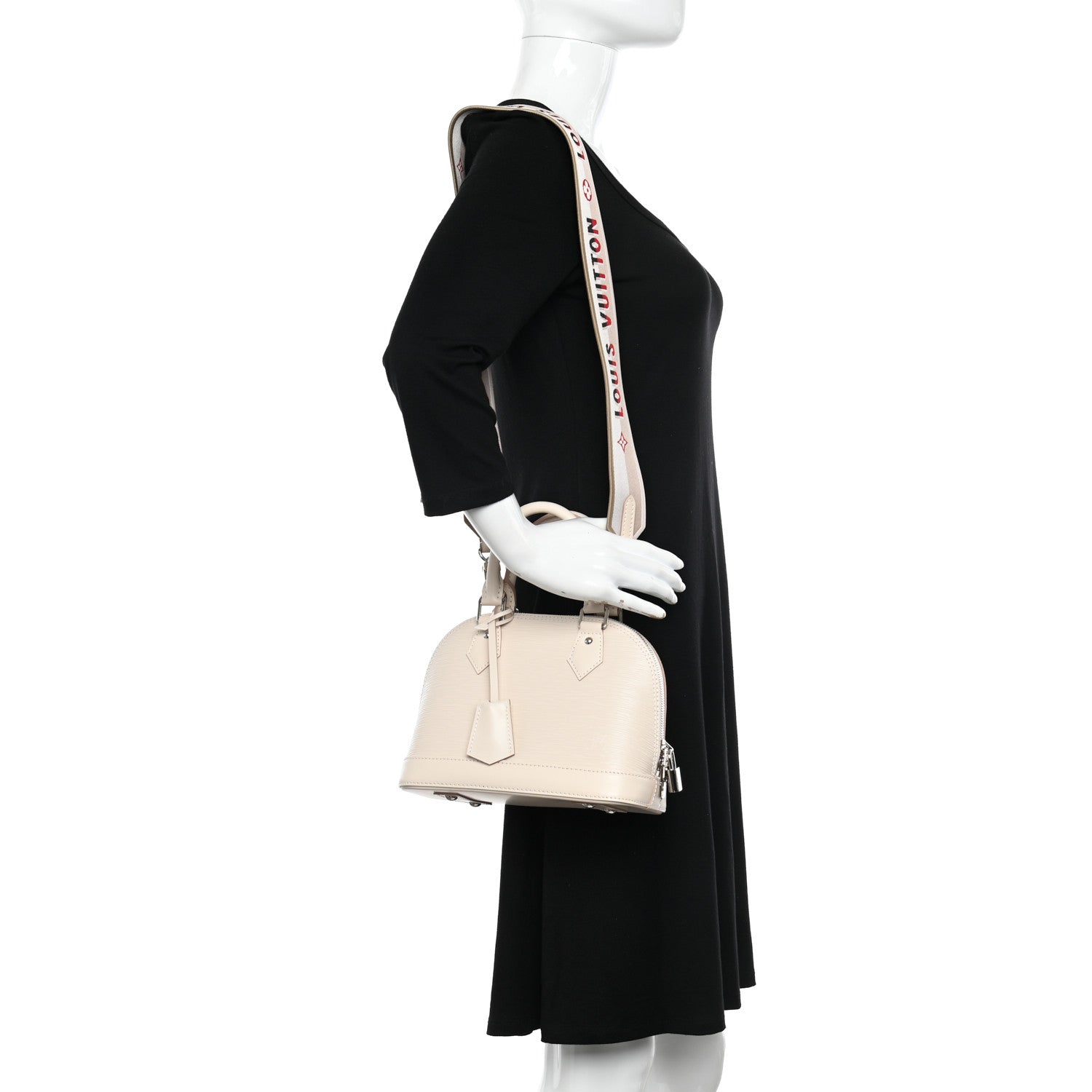 Louis Vuitton Epi Jacquard Alma BB Quartz 2 of 10