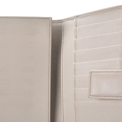 Gucci Monogram Margaux Calfskin Sukey Continental Organizer Wallet Beige Ebony Mystic White 14 of 14