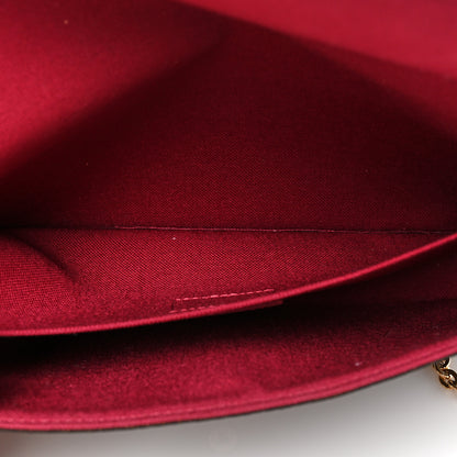 Louis Vuitton Monogram Pochette Felicie Chain Wallet Fuchsia 7 of 10