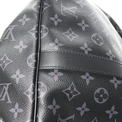 Louis Vuitton Monogram Eclipse Keepall Bandouliere 55 5 of 9