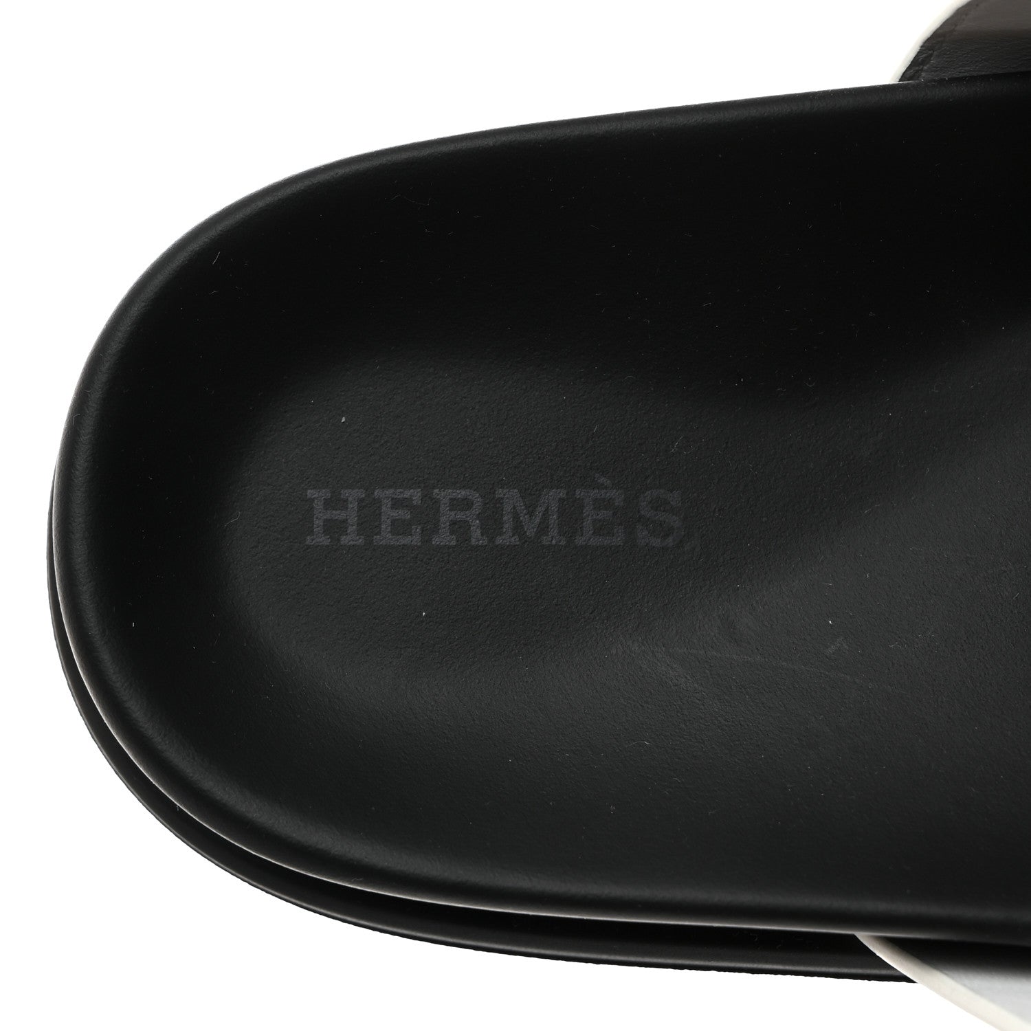 Hermes Calfskin Womens Chypre Sandals 38 White 6 of 9