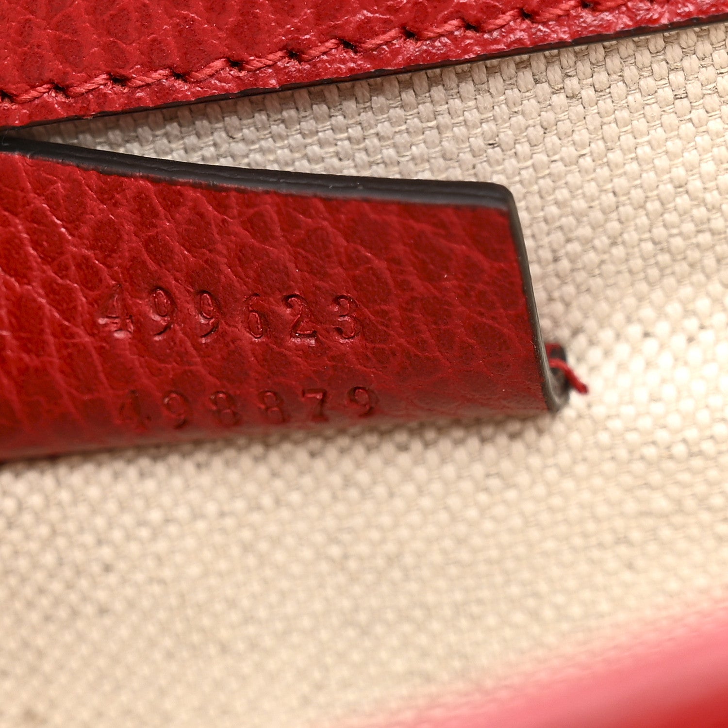 Gucci Dollar Calfskin Enamel Dionysus Shoulder Bag Hibiscus Red