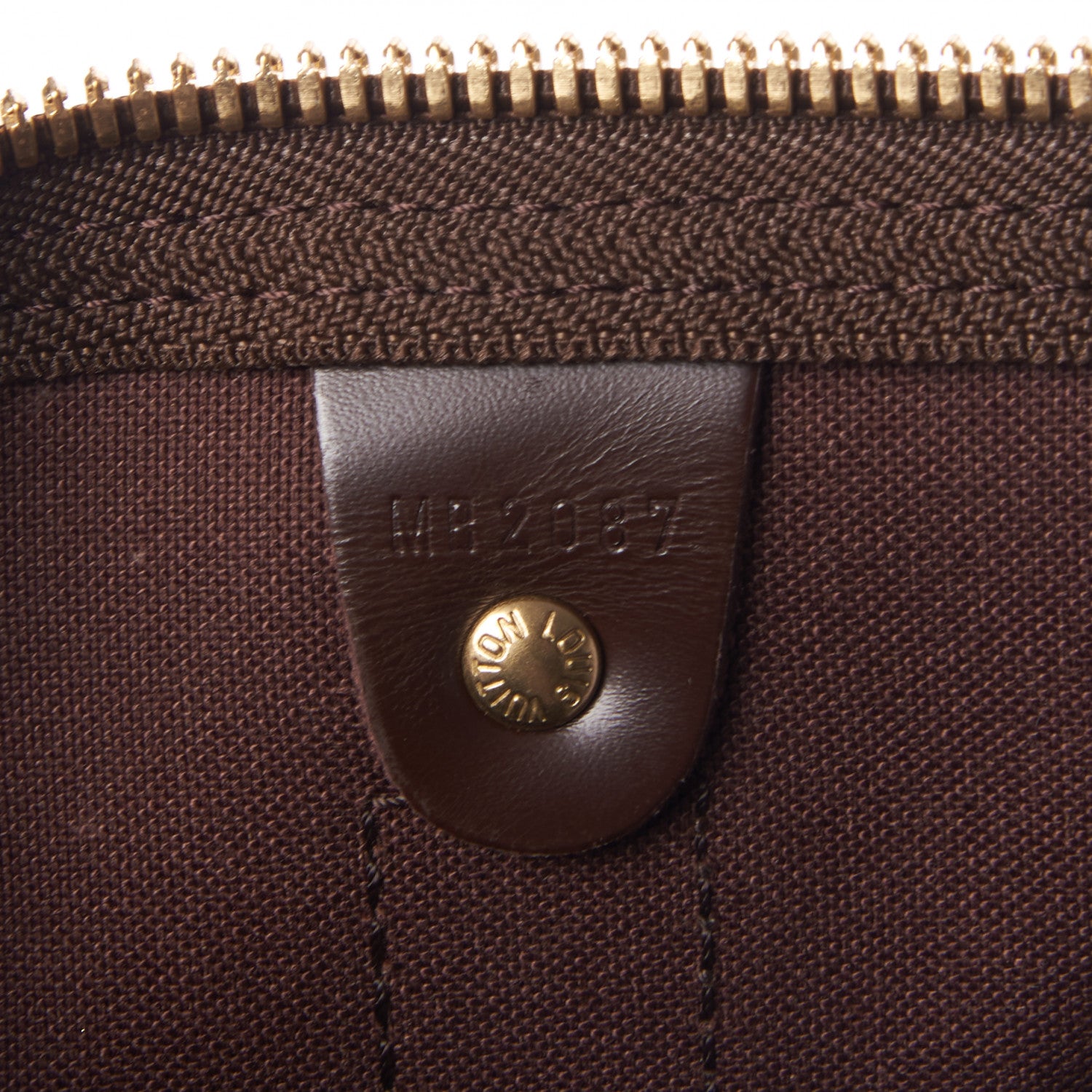 Louis Vuitton Damier Ebene Keepall Bandouliere 55 8 of 8