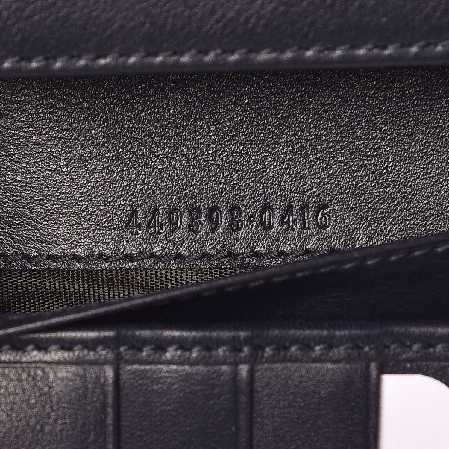 Gucci Microguccissima Continental Flap Wallet Navy 14 of 22