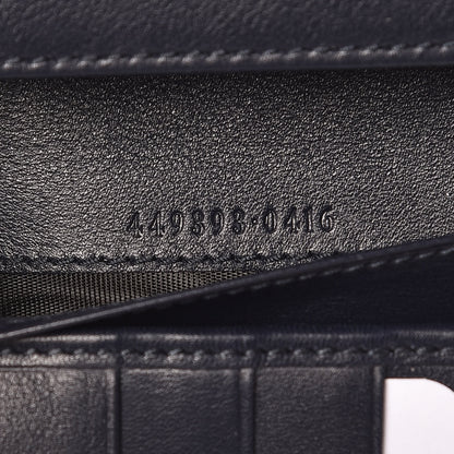 Gucci Microguccissima Continental Flap Wallet Navy 14 of 22