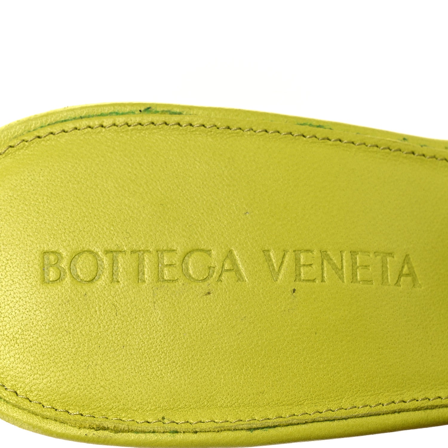 Bottega Veneta Nappa Maxi Intrecciato Lido 90mm Mule Sandals 36.5 Kiwi 9 of 10