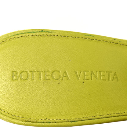 Bottega Veneta Nappa Maxi Intrecciato Lido 90mm Mule Sandals 36.5 Kiwi 9 of 10