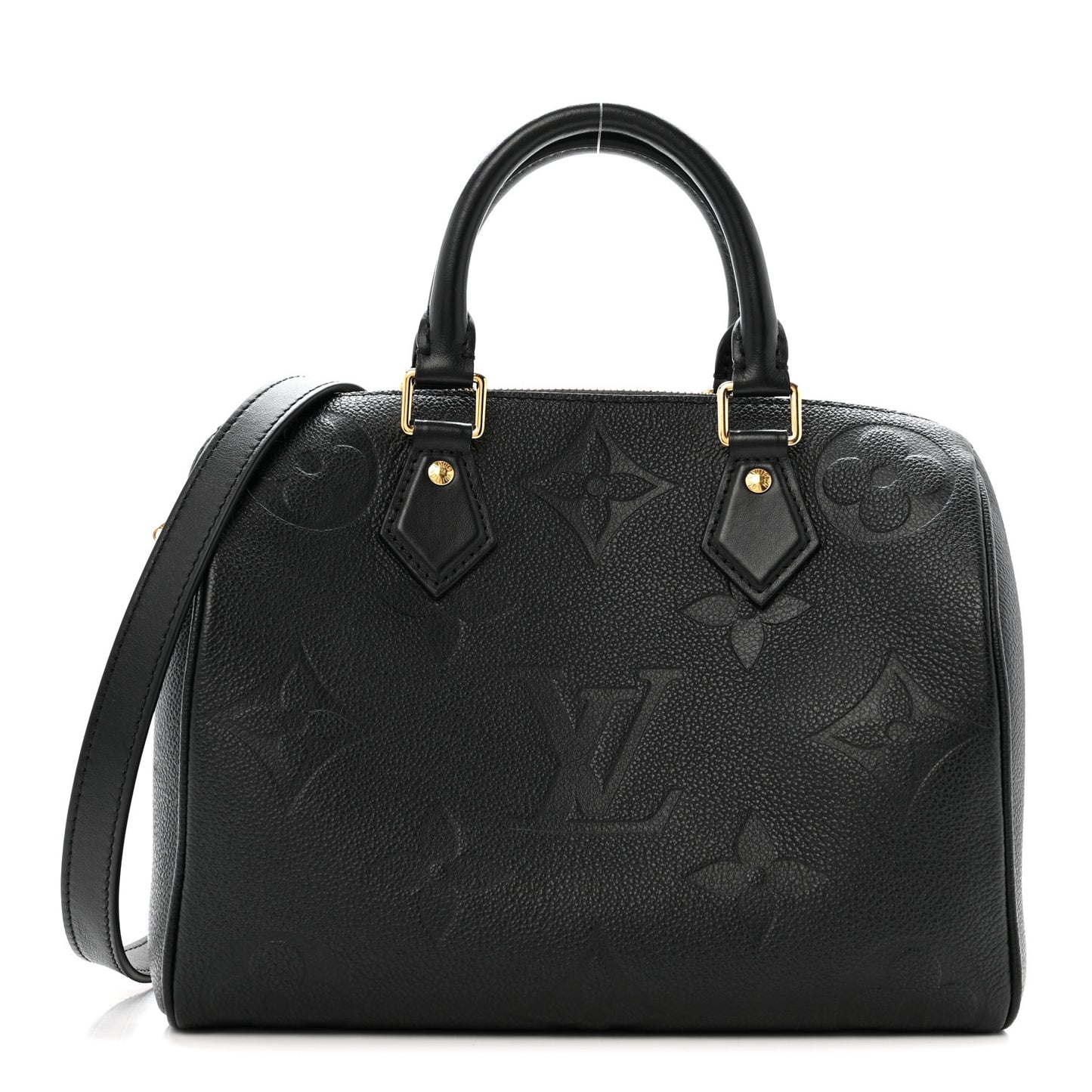 Empreinte Monogram Giant Speedy Bandouliere 25 Black