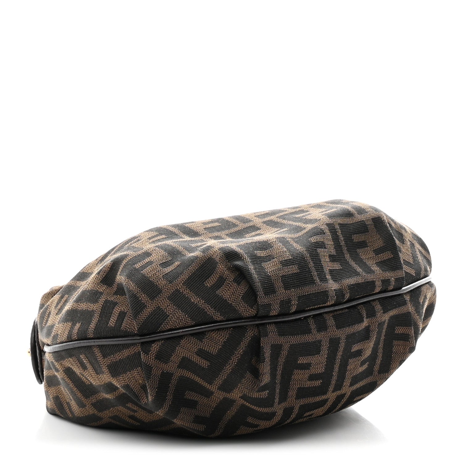 Fendi Zucca Small Chef Chain Hobo Tobacco 4 of 10