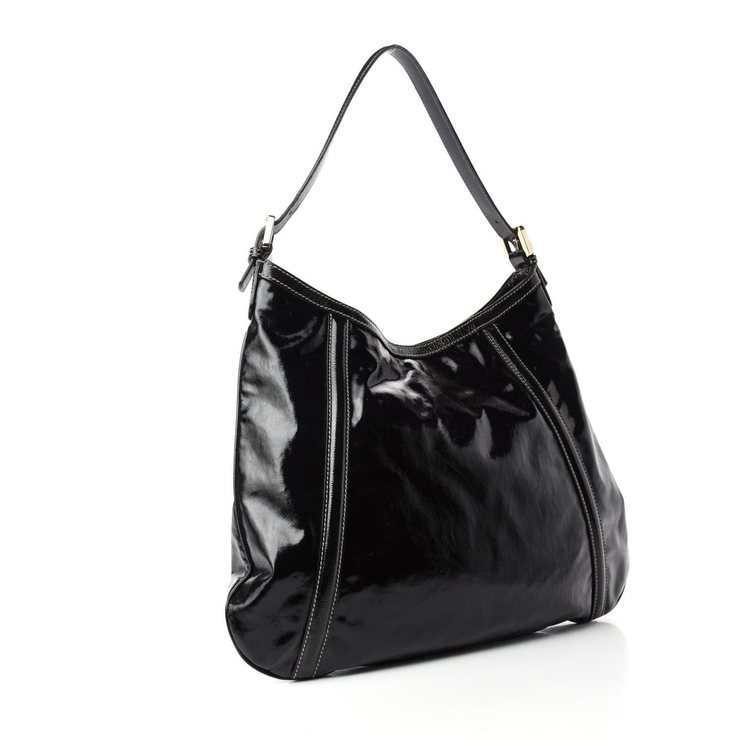 Dialux Medium Britt Shoulder Bag Black