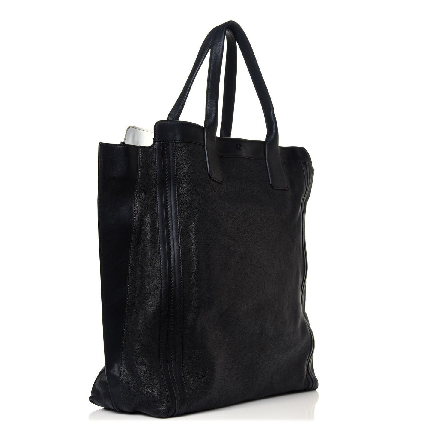 Calfskin Alison Tote Black
