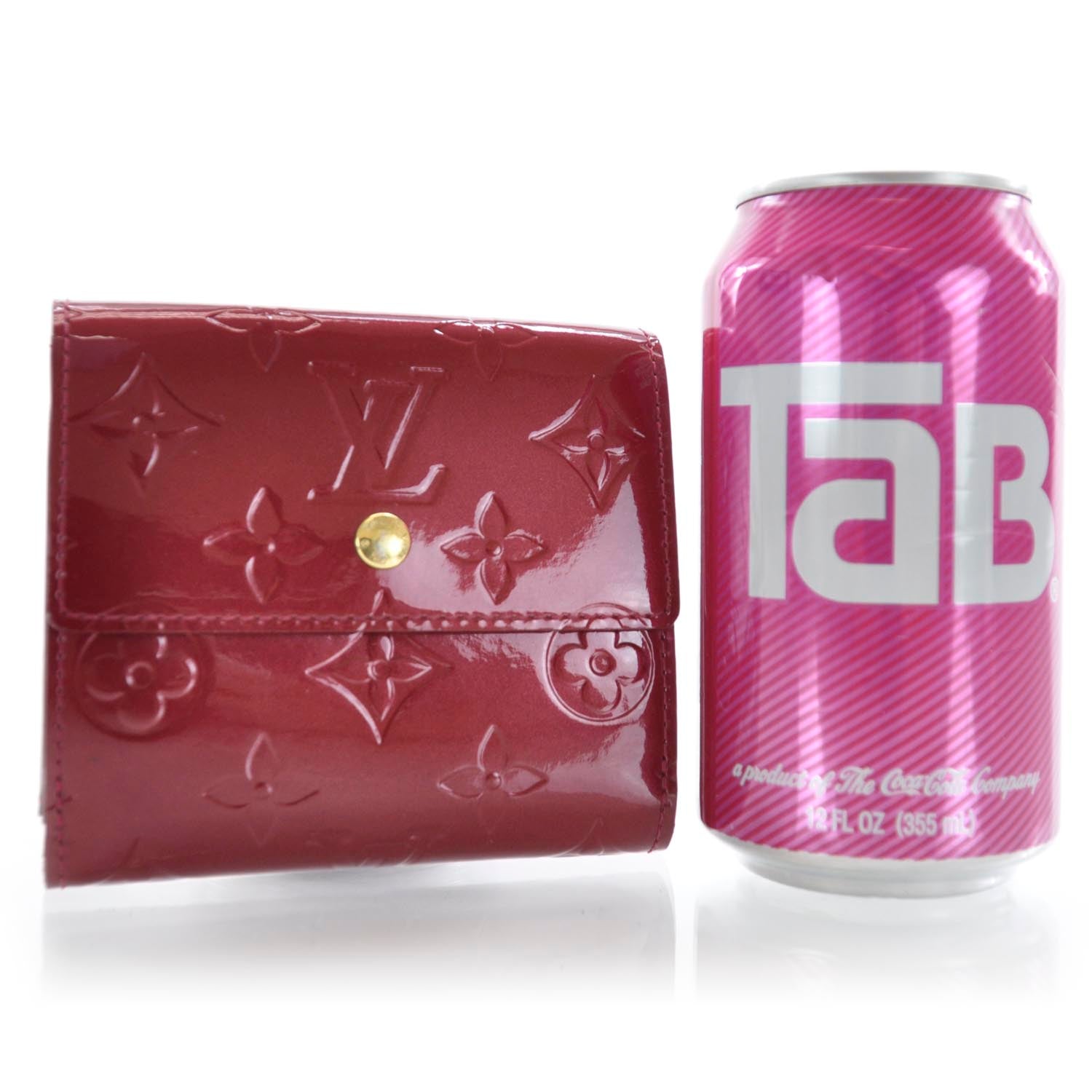 Louis Vuitton Vernis Elise Wallet Pomme D'Amour 2 of 7