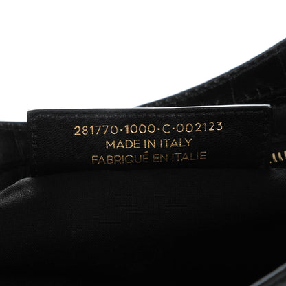 Balenciaga Calfskin Crocodile Embossed Giant 12 Gold Hardware City Black 7 of 7