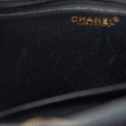 Chanel Lambskin Quilted Medallion Tote Black 14 of 17