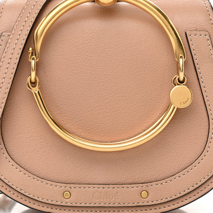 Chloe Calfskin Suede Small Nile Bracelet Bag Biscotti Beige 8 of 17