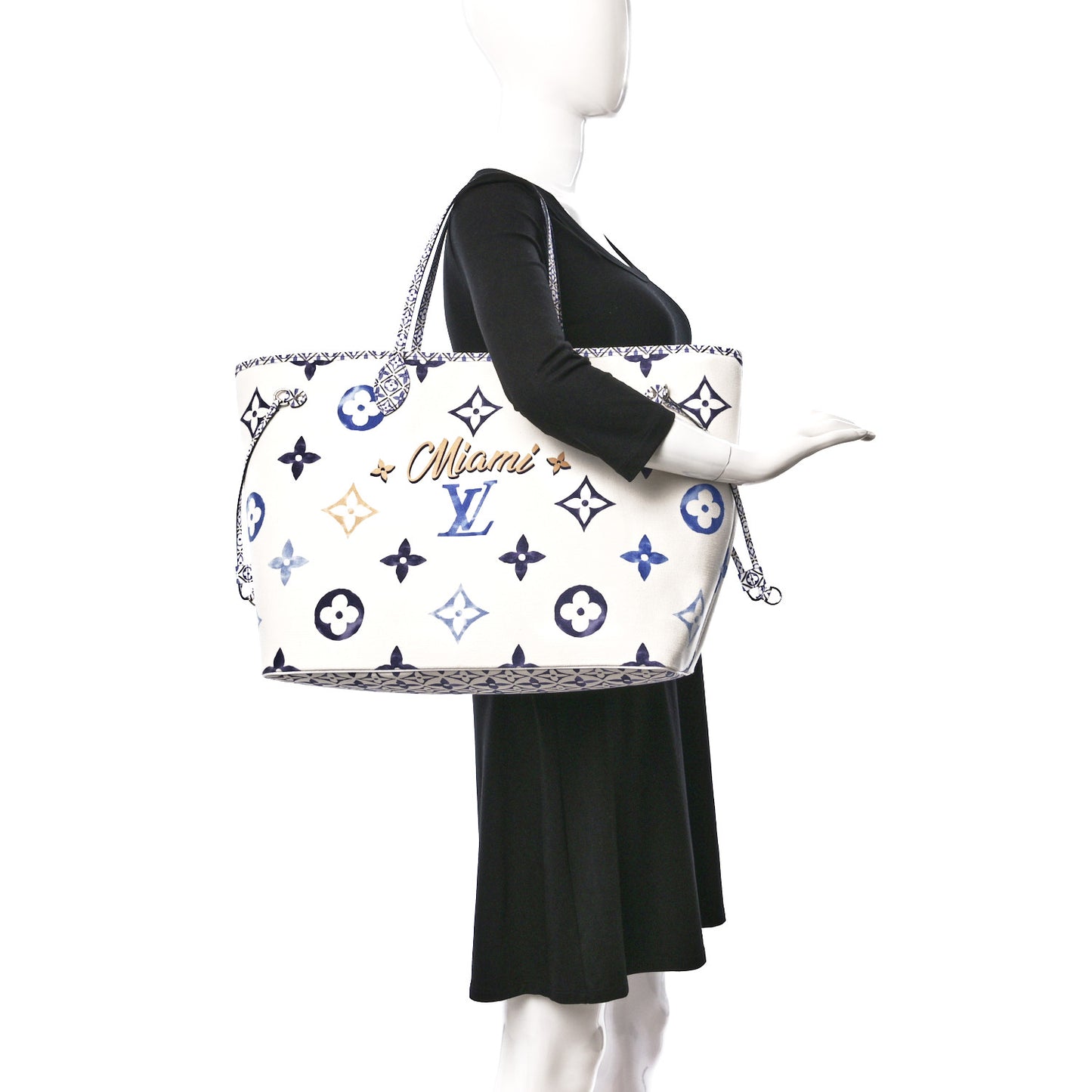 Monogram Canvas By The Pool Miami 2.0 Neverfull GM Blue