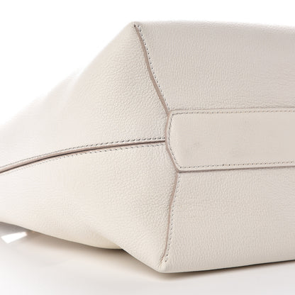 Givenchy Grained Calfskin Medium GV Bucket Bag White 7 of 8