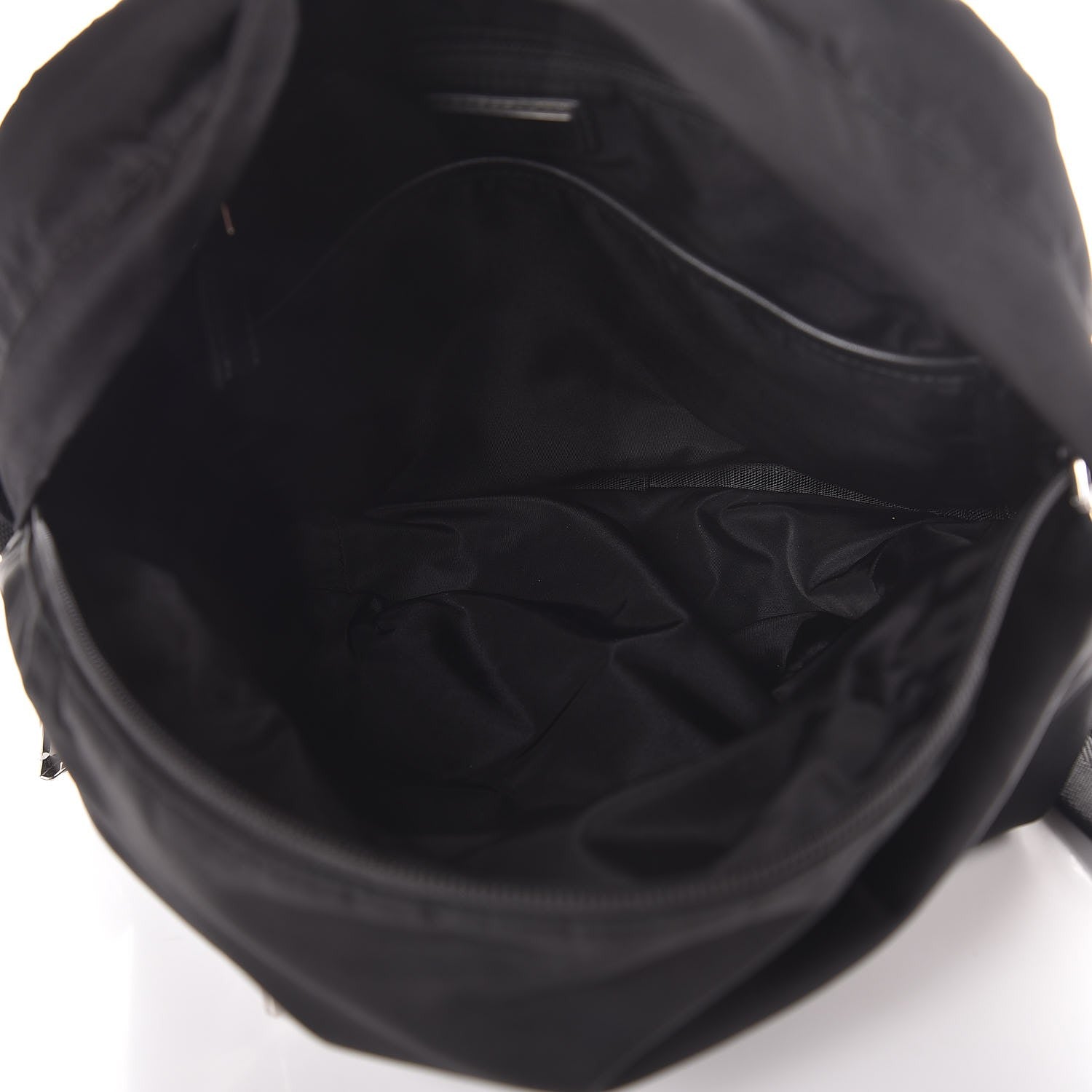 Prada Tessuto Nylon Crossbody Bag Black 6 of 8