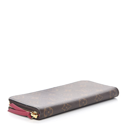 Louis Vuitton Monogram Clemence Wallet Fuchsia 4 of 7