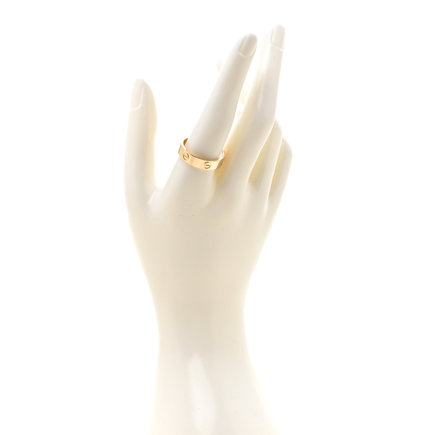 Cartier 18K Yellow Gold 5.5mm LOVE Ring 65 11 2 of 5